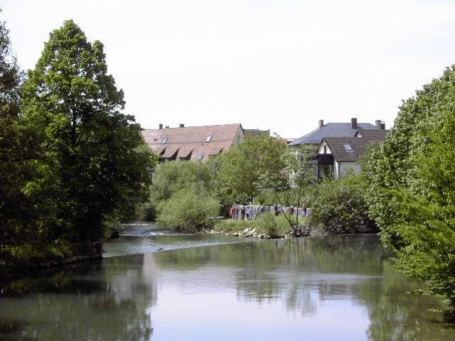 Ebermannstadt: Blick auf die Wiesent (Bild 10024)
