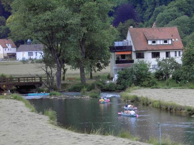 Streitberg: Die Wiesentbrcke bei Niederfellendorf (Bild 20017)