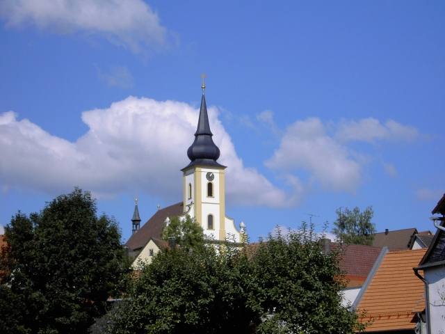 Hollfeld: Katholische Stadtpfarrkirche "Mariä Himmelfahrt" (Bild 50001)