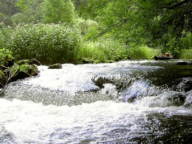 von Muggendorf zur Sachsenmhle: Wanderung an der Wiesent (Bild 62013)