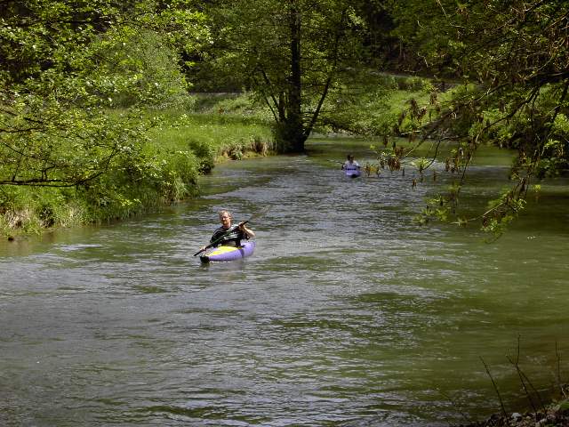 von Muggendorf zur Sachsenmhle: Wanderung an der Wiesent (Bild 62019)