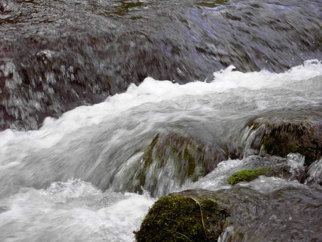 von Behringersmhle nach Waischenfeld: Die Wiesent bei der Schottersmhle (Bild 64015)