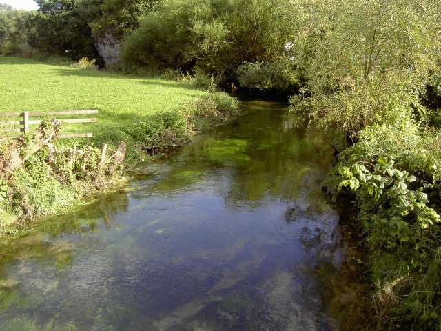 von Waischenfeld nach Hollfeld: Die Wiesent in Treppendorf (Bild 65031)