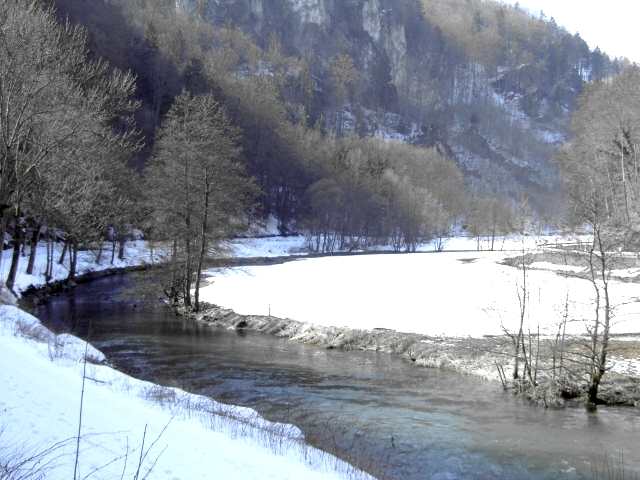 Die Wiesent im Winter: Wanderung an der Wiesent (Bild 66038)