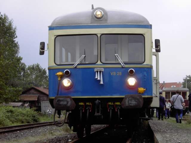 30 Jahre DFS: "Gast-Loks" zum Fest: Triebwagenzug der Regentalbahn Viechtach VS 28 (Bild 72009)