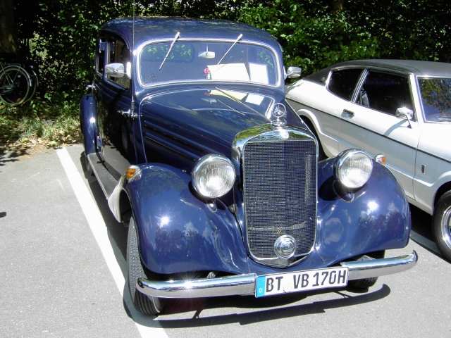 DFS-Oldtimer-Treffen am 16.07.2006: Mercedes-Benz 170 VA Baujahr 1952 (Bild 74039)