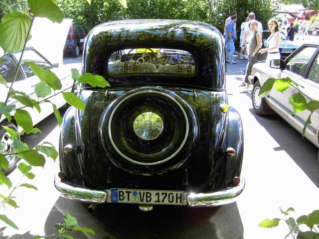 DFS-Oldtimer-Treffen am 16.07.2006: Mercedes-Benz 170 VA Baujahr 1952 (Bild 74040)