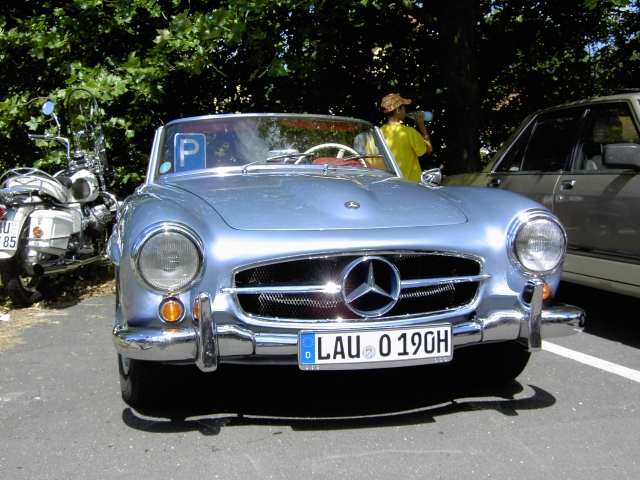 DFS-Oldtimer-Treffen am 16.07.2006: Mercedes-Benz 190 SL Baujahr 1958 (Bild 74041)