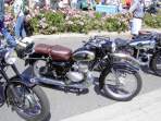 Motorrad Triumph Cornet mit 200-ccm-Doppelkolben-Zweitaktmotor - Aluminiumzylinder mit direkt aufgechromter Laufbahn