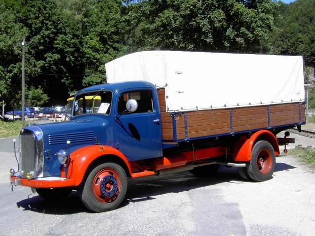 DFS-Oldtimer-Treffen am 16.07.2006: Daimler-Benz L311 Baujahr 1955 (Bild 74059)