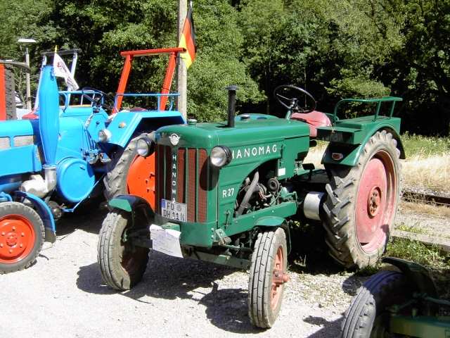 DFS-Oldtimer-Treffen am 16.07.2006: Hanomag R27 Baujahr 1955 (Bild 74063)