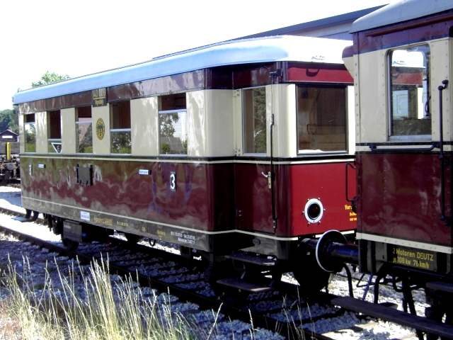 DFS-Lokalbahnfest am 08.07.2007: WUMAG-Triebwagenzug der BHEF ("Nrnberg 761", Bild 76005)