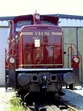 Diesellok V60114 im Bahnhof Ebermannstadt