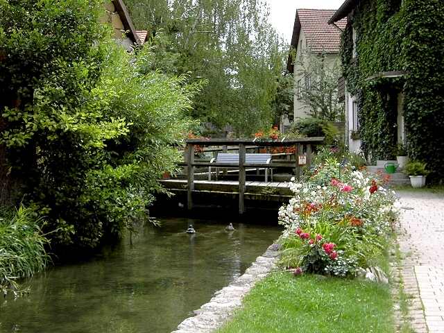 Wandern an der Trubach: Die Trubach in Pretzfeld (Bild 81006)