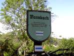 Wannbach - Schild des Frnkische Schweiz - Vereins
