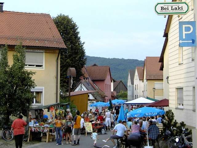 Wanderung an der Leinleiter: Backofenfest in Gasseldorf (Bild 82010)