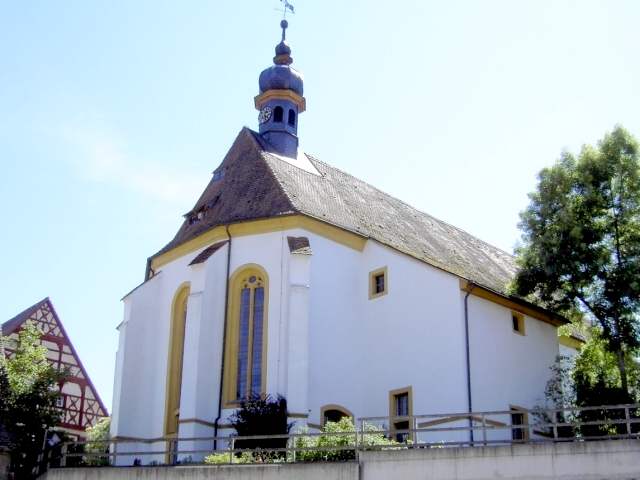 Wanderung an der Leinleiter: Die Kirche in Heiligenstadt (Bild 82044)