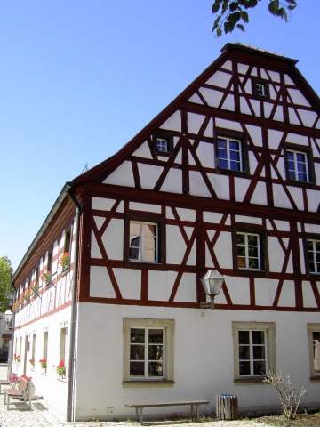 Wanderung an der Leinleiter: Am Marktplatz in Heiligenstadt (Bild 82047)