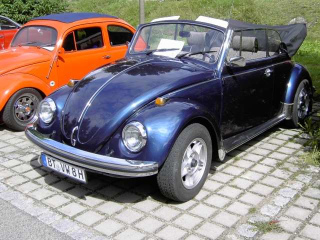Heiligenstadt: Oldtimer-Treffen: VW Kfer Cabrio Baujahr 1968 (Bild 82051)