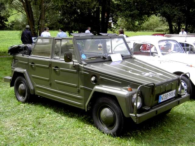 Heiligenstadt: Oldtimer-Treffen: VW Kbelwagen 181 Baujahr 1973 (Bild 82064)