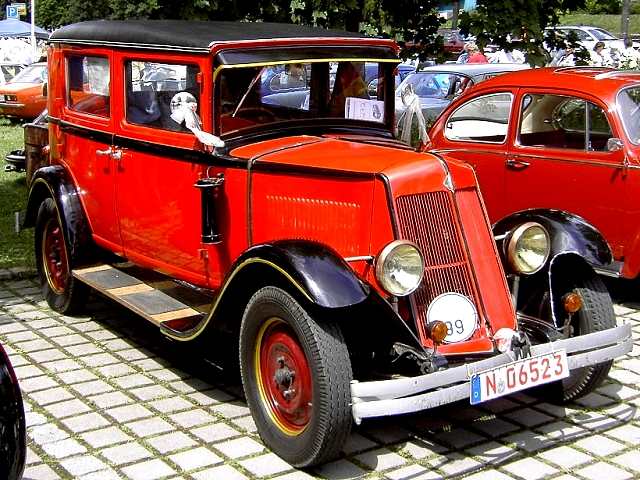 Oldtimer-Treffen Heiligenstadt 2008: Renault Typ KZ Baujahr 1928, 34 PS