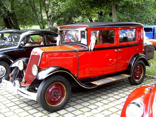 Oldtimer-Treffen Heiligenstadt 2008: Renault Typ KZ Baujahr 1928, 34 PS