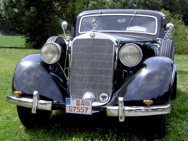 Oldtimer-Treffen Heiligenstadt 2008: Mercedes W143 Baujahr 1938, 45 PS (2600 ccm)
