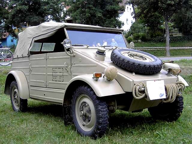 Oldtimer-Treffen Heiligenstadt 2008: VW Kbelwagen Baujahr 1942, 24 PS