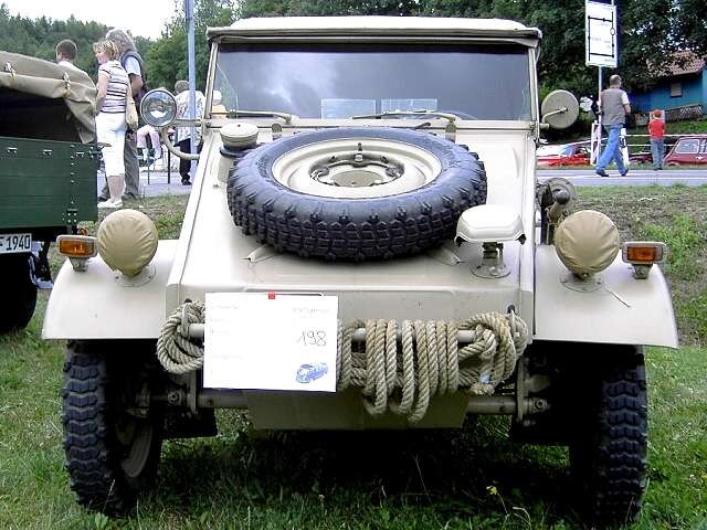 Oldtimer-Treffen Heiligenstadt 2008: VW Kbelwagen Baujahr 1942, 24 PS