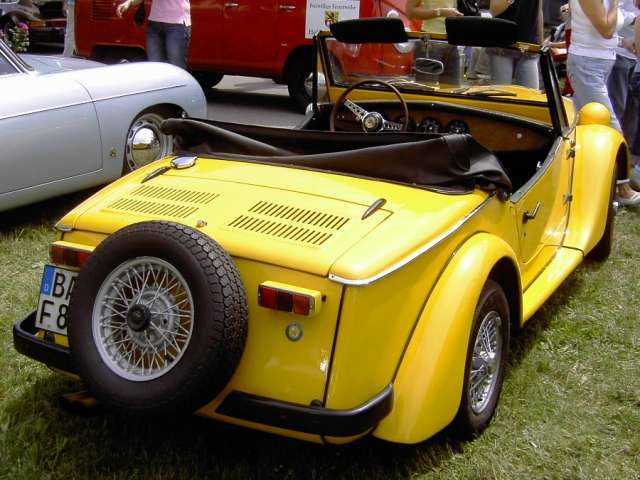 Oldtimer-Treffen Heiligenstadt 2008: Siata Baujahr 1962, 34 PS