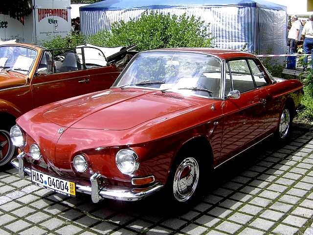 Oldtimer-Treffen Heiligenstadt 2008: VW Karmann Ghia Coupe 1500 S Baujahr 1964, 54 PS