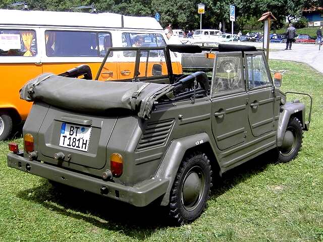 Oldtimer-Treffen Heiligenstadt 2008: VW Kbelwagen Typ 181 Baujahr 1972, 44 PS