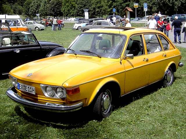 Oldtimer-Treffen Heiligenstadt 2008: VW Typ 4 412L Baujahr 1974, 75 PS