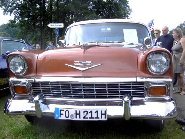 Chevrolet Bel Air Sedan, Baujahr 1956, 4342 ccm V8, 160 PS