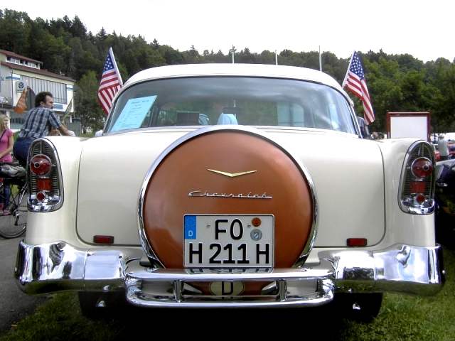 Chevrolet Bel Air Sedan, Baujahr 1956, 4342 ccm V8, 160 PS