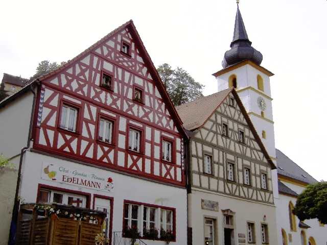 Fachwerkhuser in Pottenstein (Bild 83011)