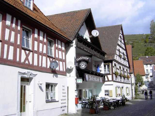 Fachwerkhäuser in Pottenstein (Bild 83012)