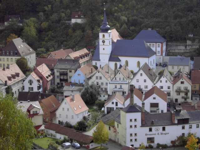 Blick auf Pottenstein (Bild 83019)