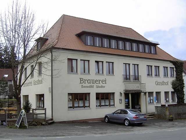 Brauerei 2 von 4: Brauerei Stadter im Ortsteil Sachsendorf (Bild 84043)