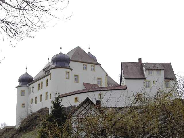 Wanderung an der Aufse: Schlo Unteraufse in Aufse (Bild 84049)