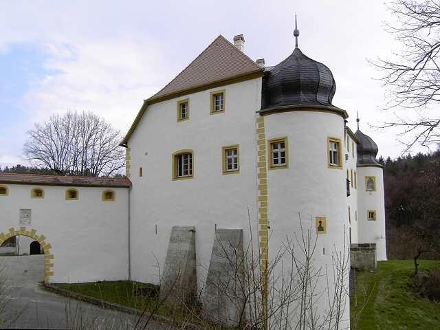 Wanderung an der Aufse: Schlo Unteraufse in Aufse (Bild 84050)