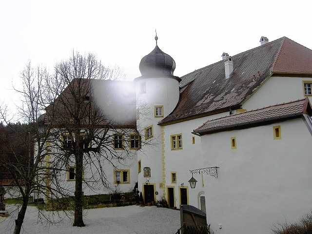 Wanderung an der Aufse: Schlo Unteraufse in Aufse (Bild 84052)