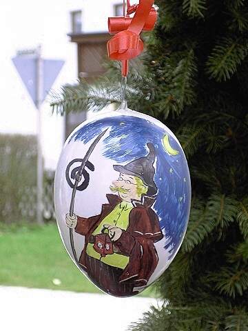 Wanderung an der Aufse: Osterschmuck in Sachsendorf (Bild 84058)